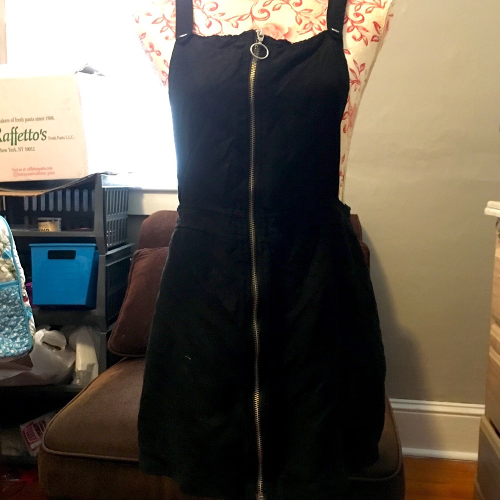 HM Divided overall zipper dress size US 12
